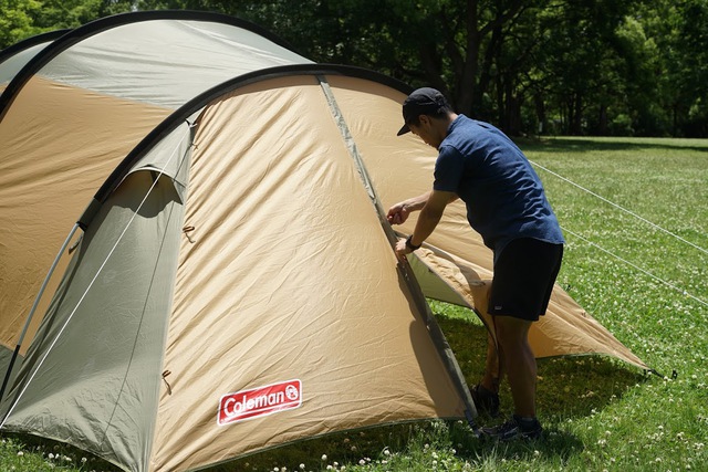 【naturum×Coleman】2018年注目度ナンバー1！トンネル2ルームハウススタートパッケージが販売開始！